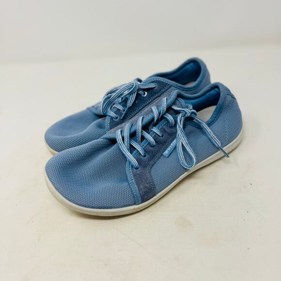 Whitin Blue Minimalist Barefoot Sneakers Lace-Up Lightweight Casual Shoes 40 - Picture 1 of 10